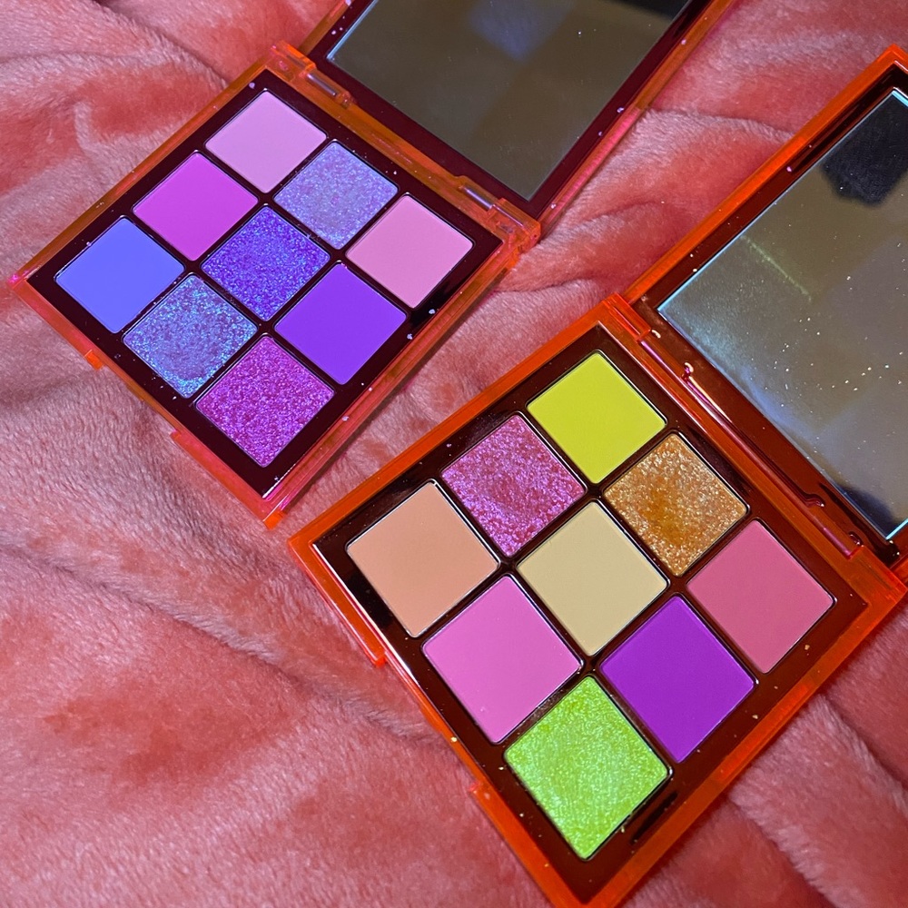 HUDA Beauty neon eyeshadow palettes